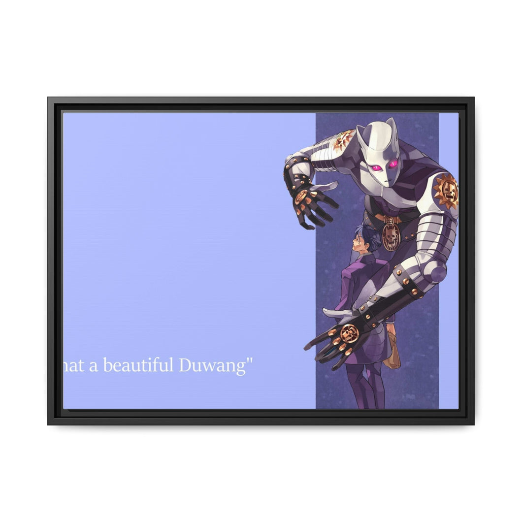 Anime Jojo's Bizarre Adventure Canvas Framed Art Print