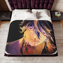 Load image into Gallery viewer, Tokyo Revengers Kazutora Hanemiya Sherpa Blanket
