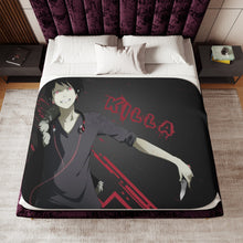 Load image into Gallery viewer, Durarara!! Izaya Orihara Sherpa Blanket
