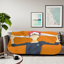 Load image into Gallery viewer, Anime Food Wars: Shokugeki no Soma Sherpa Blanket
