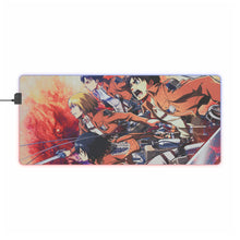 Load image into Gallery viewer, Anime Attack On Titan RGB LED Mouse Pad (Desk Mat)
