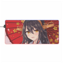 Load image into Gallery viewer, Haruna -  Kantai Collection RGB LED Mouse Pad (Desk Mat)
