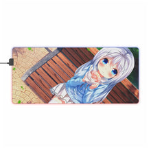 Load image into Gallery viewer, Is The Order A Rabbit? RGB LED Mouse Pad (Desk Mat)
