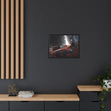 Load image into Gallery viewer, Anime Chainsaw Man Canvas Framed Art Print
