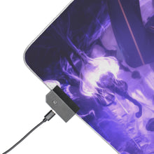 Load image into Gallery viewer, Blue Exorcist RGB LED Mouse Pad (Desk Mat)
