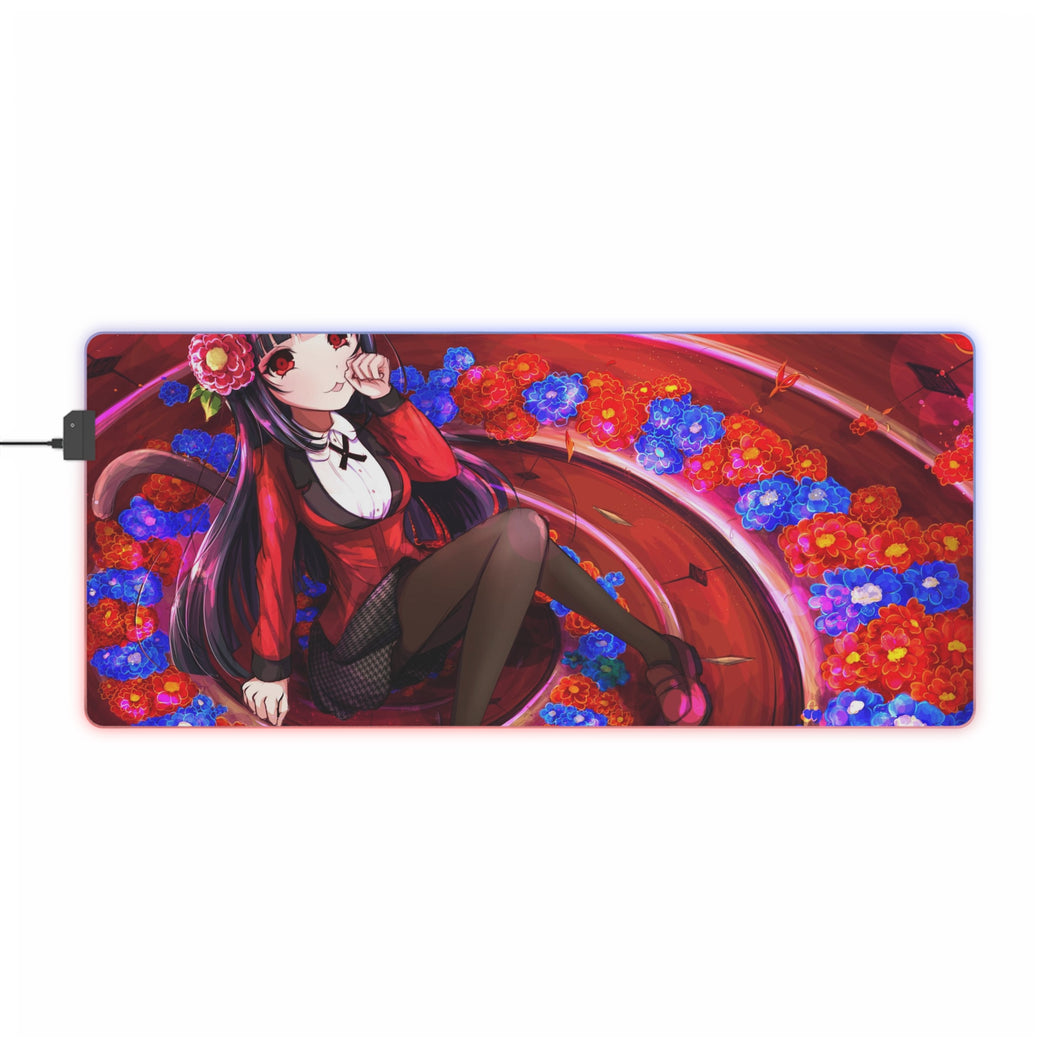 Kakegurui Yumeko Jabami RGB LED Mouse Pad (Desk Mat)