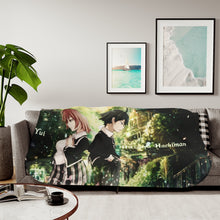Load image into Gallery viewer, My Teen Romantic Comedy SNAFU Hachiman Hikigaya, Yui Yuigahama Sherpa Blanket
