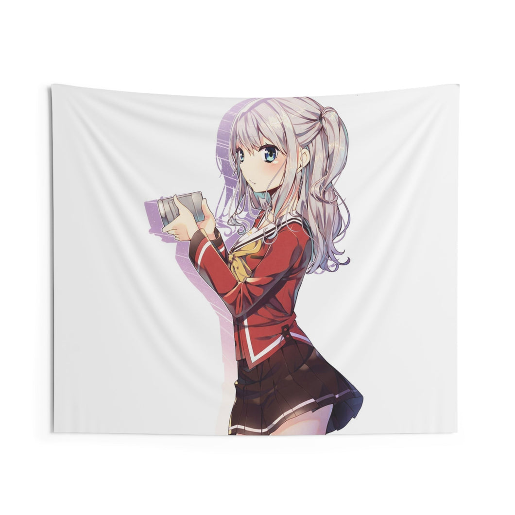 Nao Tomori holding a camera Indoor Wall Tapestry