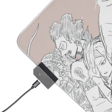 Load image into Gallery viewer, My Hero Academia Izuku Midoriya, Shouta Aizawa, Tsuyu Asui RGB LED Mouse Pad (Desk Mat)
