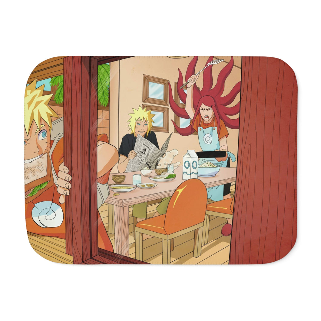 Anime Naruto Sherpa Blanket