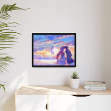 Load image into Gallery viewer, Kirito &amp; Asuna Canvas Framed Art Print
