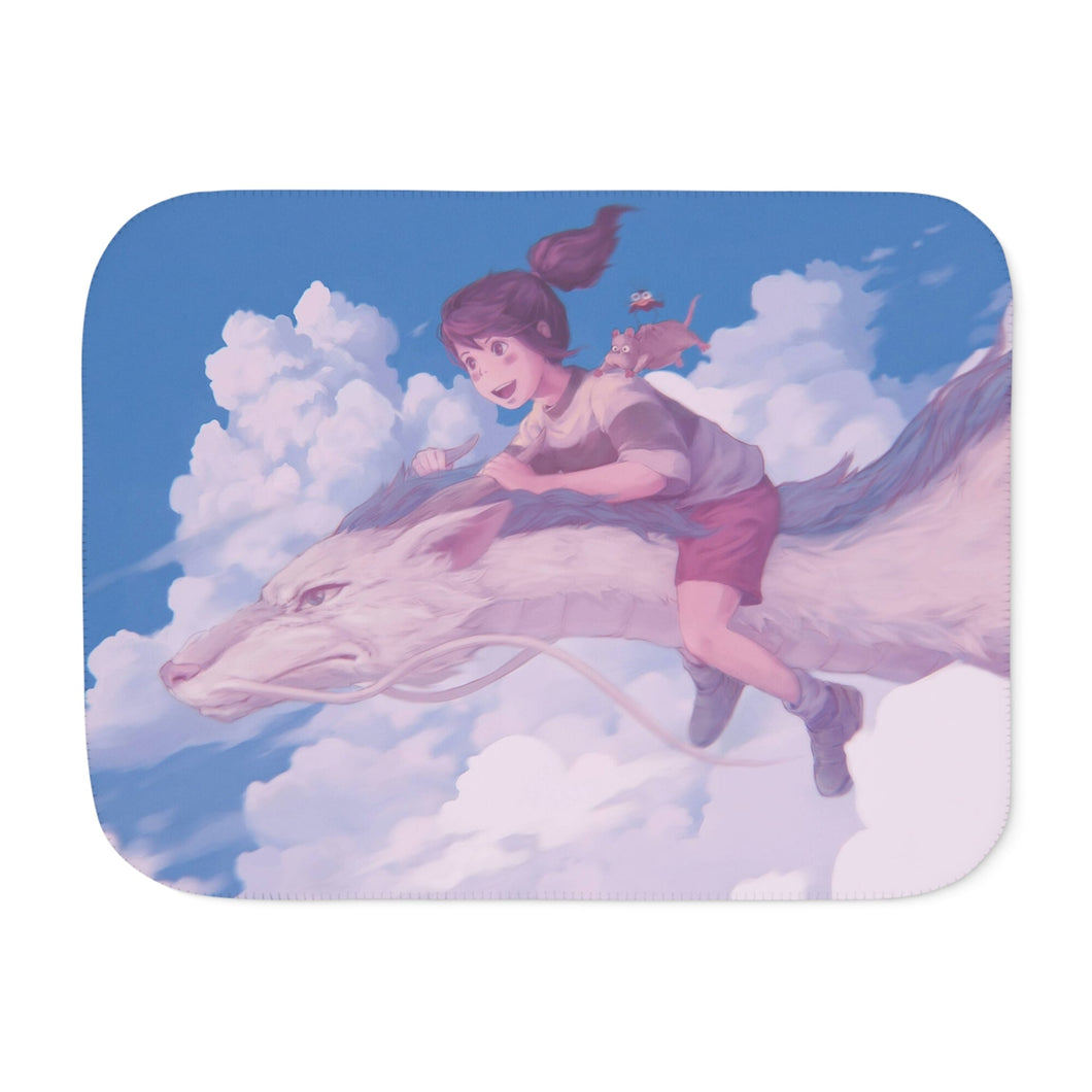 Anime Spirited Away Sherpa Blanket