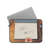 Load image into Gallery viewer, Who Are You? Laptop Sleeve
