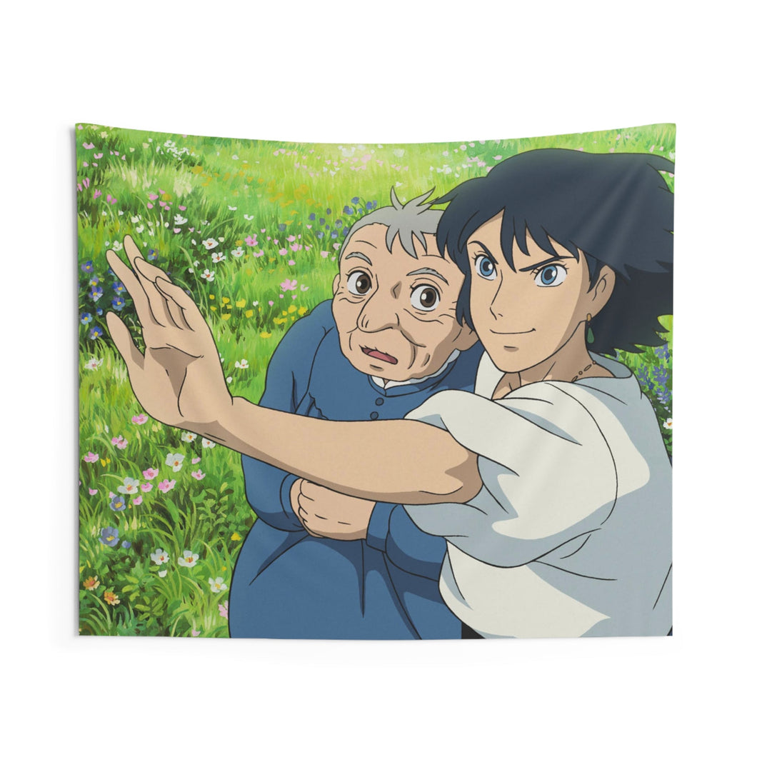 Howl's Moving Castle Indoor Wall Tapestry