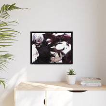Load image into Gallery viewer, kaneki-ken mask Canvas Framed Art Print
