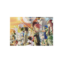 Load image into Gallery viewer, Fairy Tail Natsu Dragneel, Erza Scarlet, Gray Fullbuster, Lucy Heartfilia, Happy Rug
