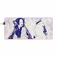 Demon Slayer: Kimetsu no Yaiba RGB LED Mouse Pad (Desk Mat)