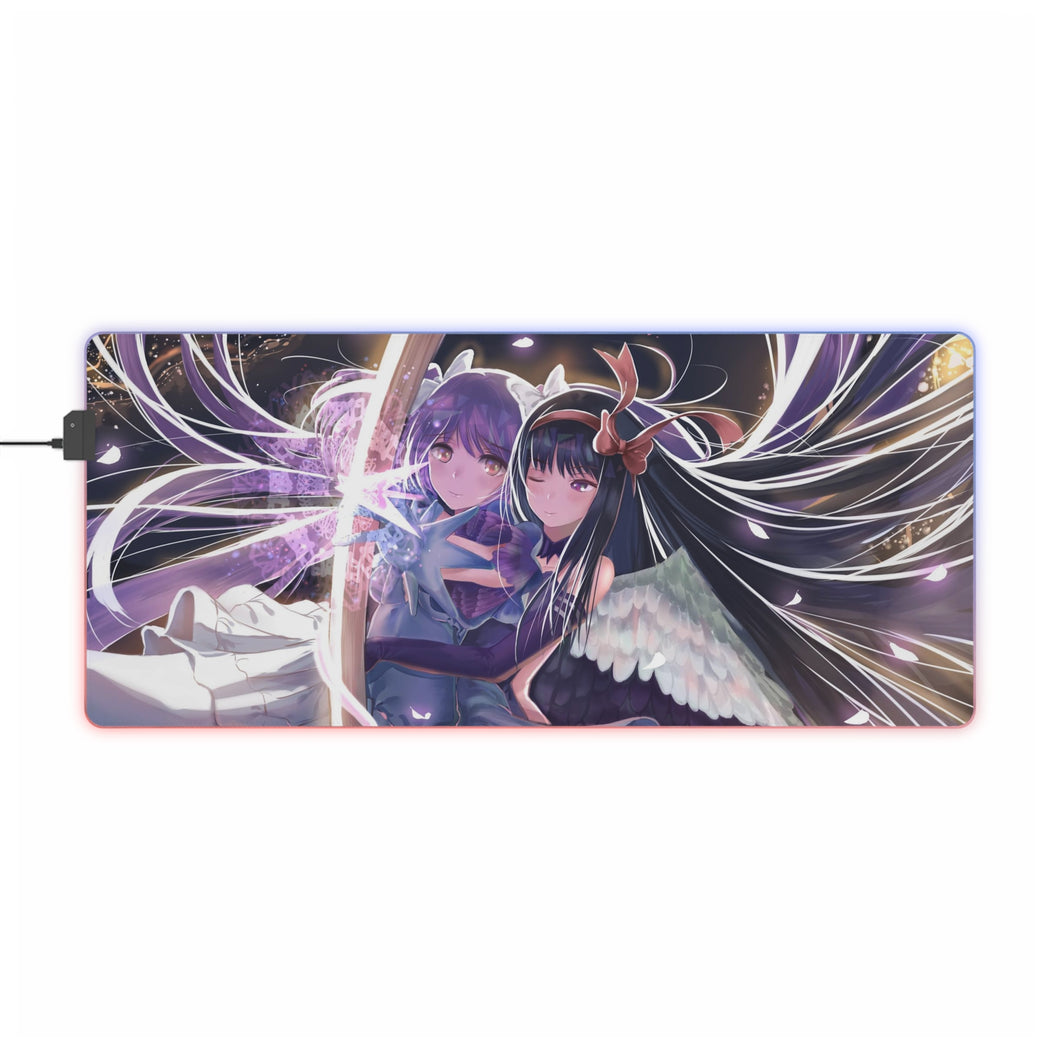 Puella Magi Madoka Magica RGB LED Mouse Pad (Desk Mat)