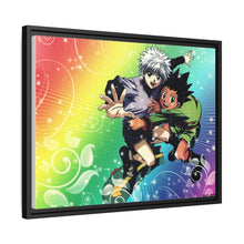 Load image into Gallery viewer, Hunter x Hunter Killua Zoldyck, Gon Freecss Canvas Framed Art Print
