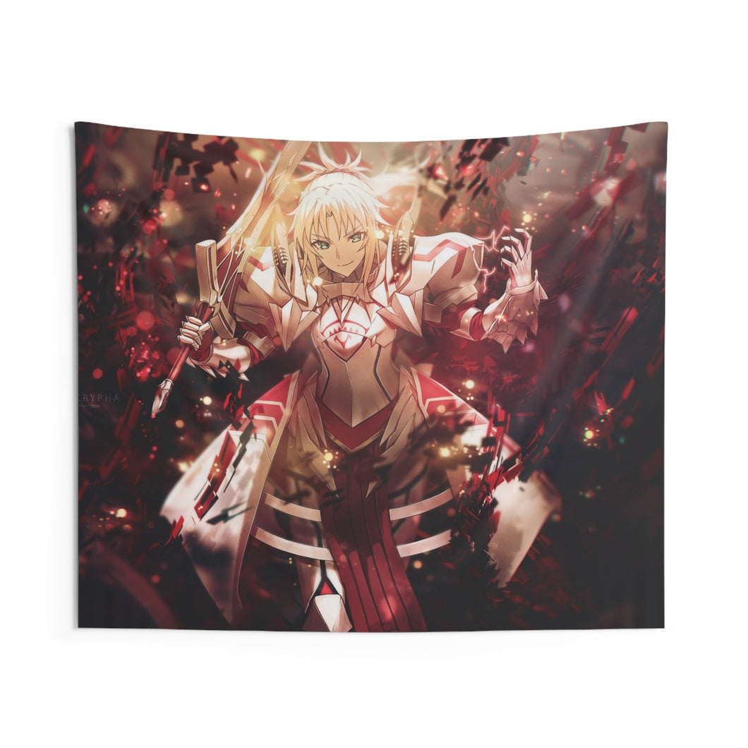 Fate/Apocrypha Saber Of Red Indoor Wall Tapestry