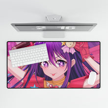 Load image into Gallery viewer, Ai Hoshino Mouse Pad (Desk Mat)
