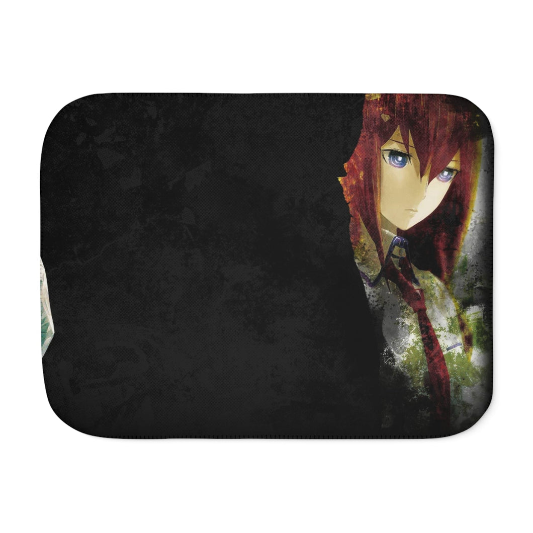 Mayuri or Makise? Sherpa Blanket
