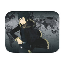 Load image into Gallery viewer, Durarara!! Izaya Orihara Sherpa Blanket
