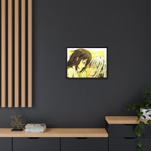 Load image into Gallery viewer, Rimuru Tempest and Shizue Izawa Canvas Framed Art Print
