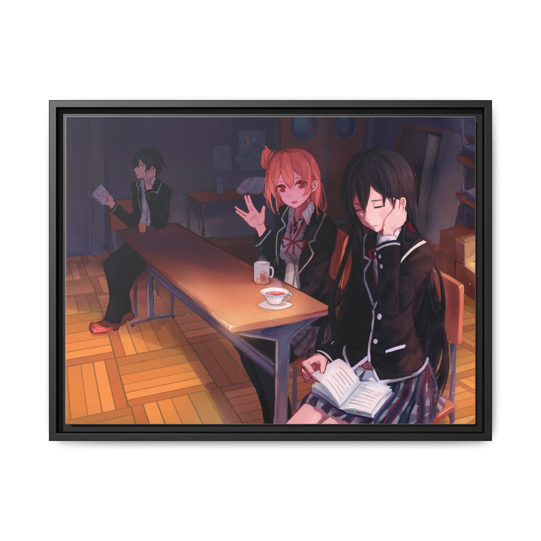 My Teen Romantic Comedy SNAFU Canvas Framed Art Print