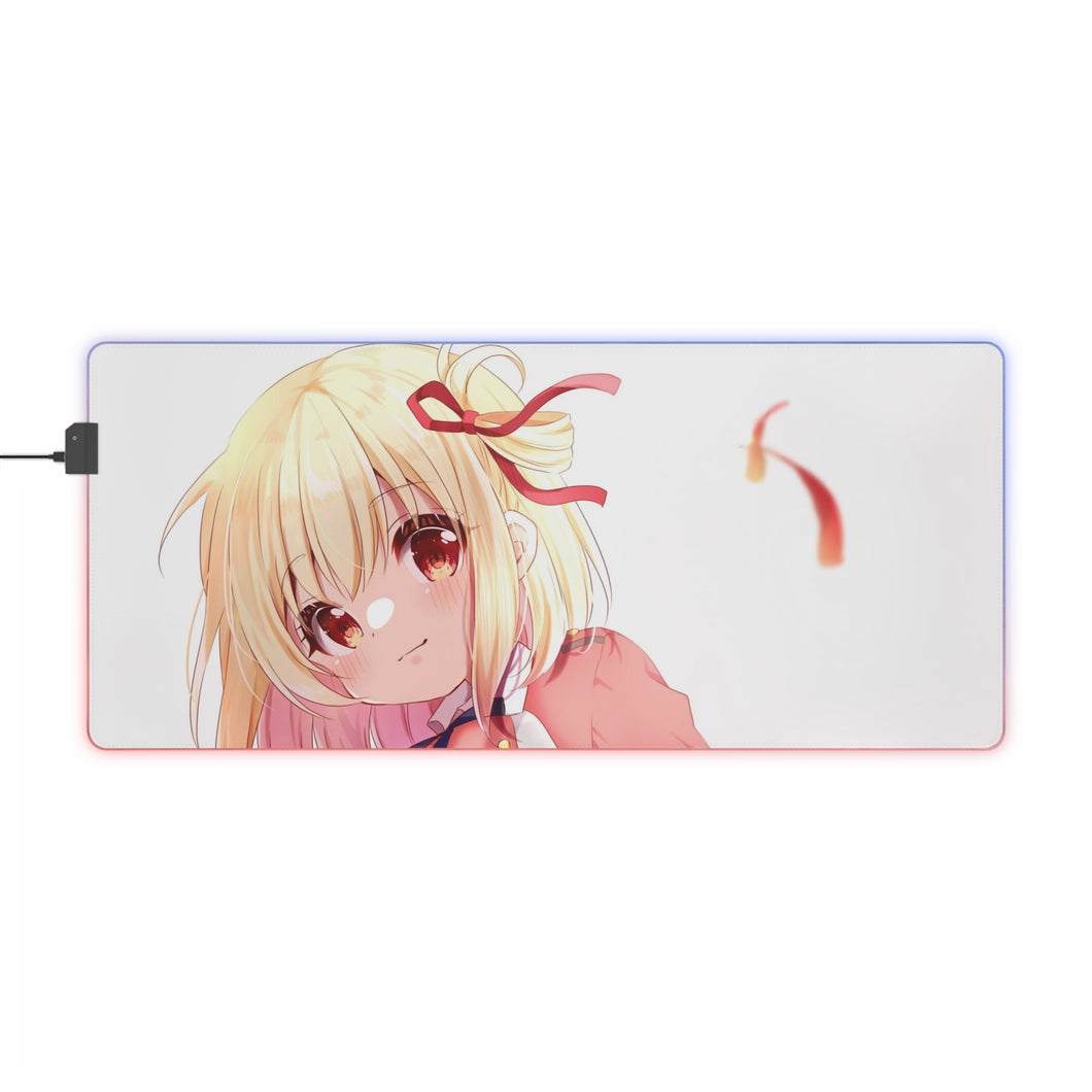 Lycoris Recoil Chisato Nishikigi RGB LED Mouse Pad (Desk Mat)
