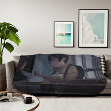 Load image into Gallery viewer, Anime ERASED Sherpa Blanket

