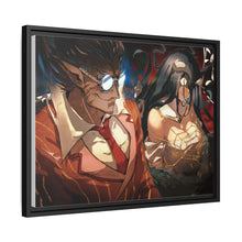 Load image into Gallery viewer, Overlord Albedo, Demiurge, Lupusregina Beta Canvas Framed Art Print
