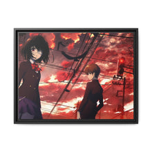 Load image into Gallery viewer, Mei and Kouichi Canvas Framed Art Print
