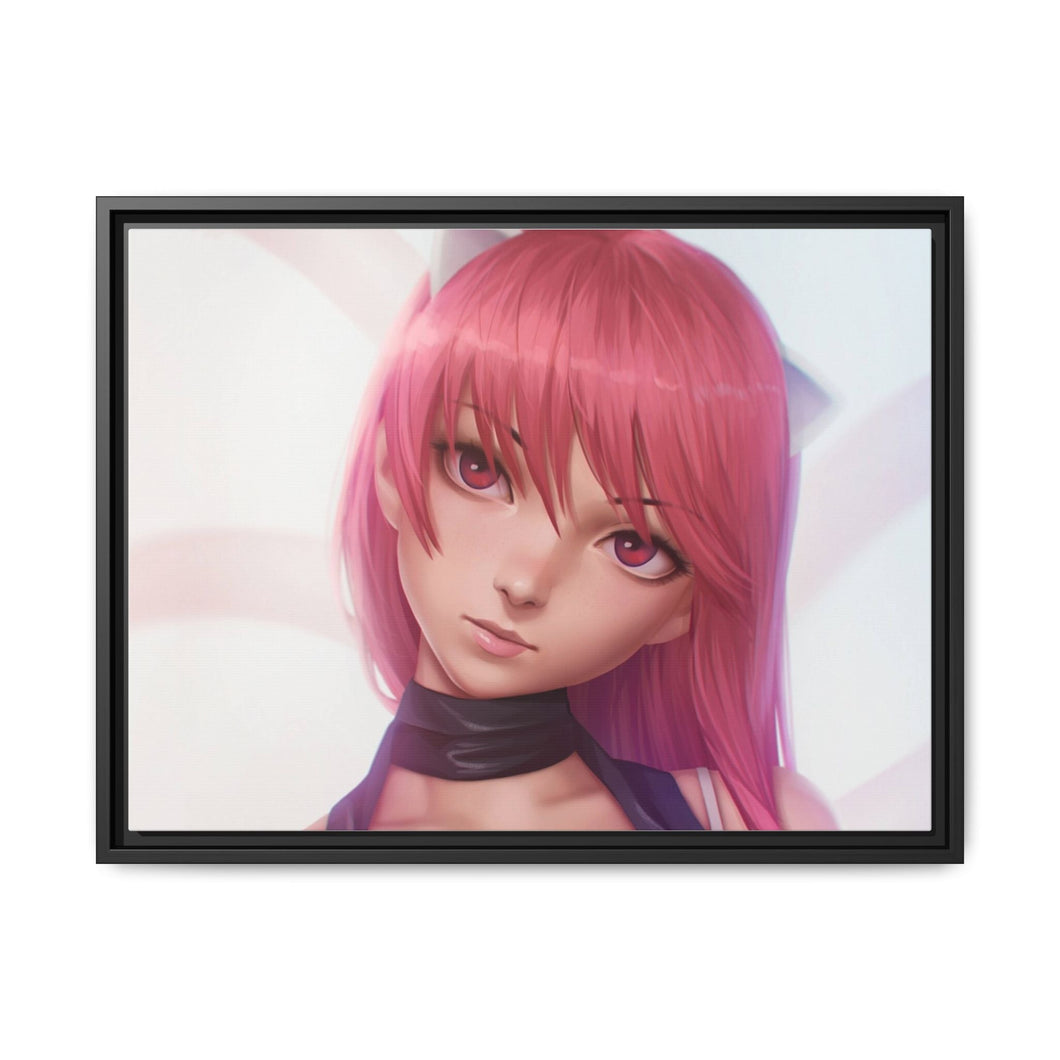 Anime Elfen Lied Canvas Framed Art Print