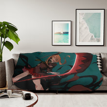 Load image into Gallery viewer, Anime Soul Eaterr Sherpa Blanket

