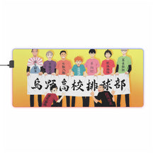 Load image into Gallery viewer, Karasuno team RGB LED Mouse Pad (Desk Mat)
