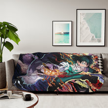 Load image into Gallery viewer, Boku no Hero Academia Sherpa Blanket
