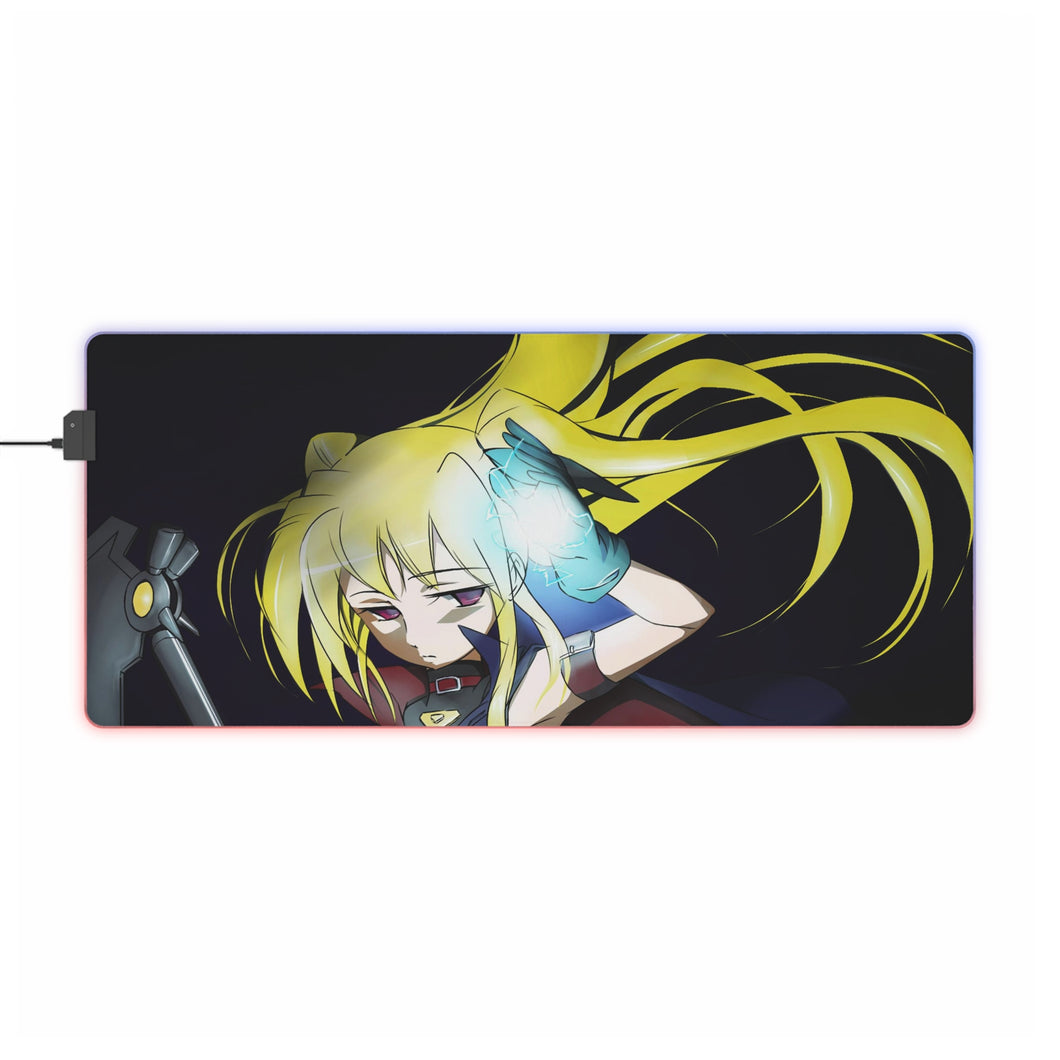Magical Girl Lyrical Nanoha RGB LED Mouse Pad (Desk Mat)