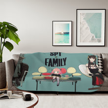 Load image into Gallery viewer, Anime Spy x Family Sherpa Blanket
