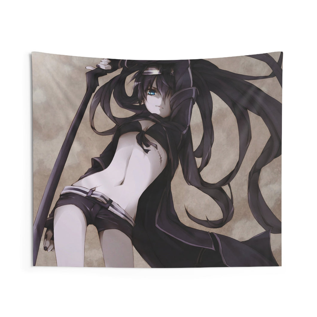 Black Rock Shooter Indoor Wall Tapestry
