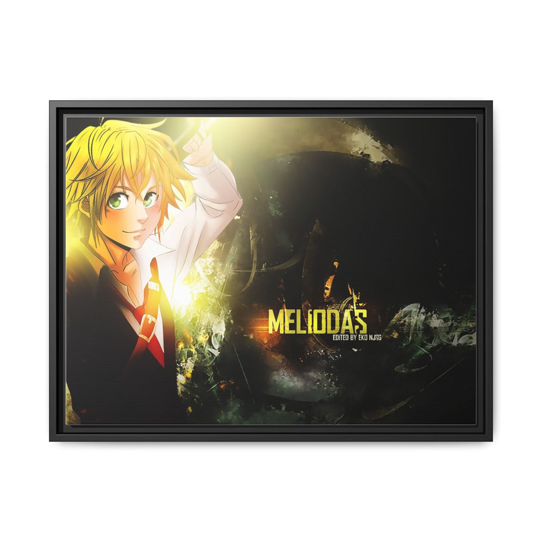 The Seven Deadly Sins Canvas Framed Art Print