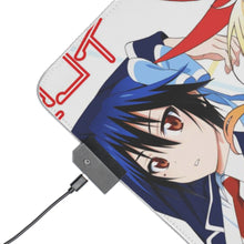 Load image into Gallery viewer, Nisekoi Chitoge Kirisaki, Kosaki Onodera, Seishirou Tsugumi, Marika Tachibana RGB LED Mouse Pad (Desk Mat)
