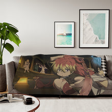 Load image into Gallery viewer, Ao No Exorcist Sherpa Blanket
