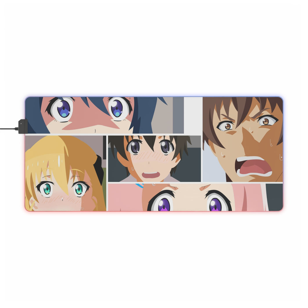 Gamers! RGB LED Mouse Pad (Desk Mat)