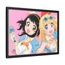 Load image into Gallery viewer, Nisekoi Chitoge Kirisaki, Kosaki Onodera Canvas Framed Art Print
