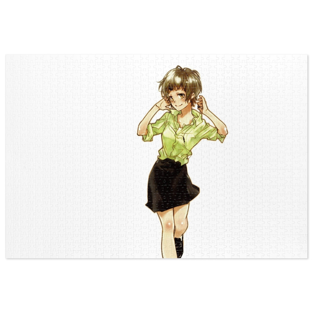 Akane Tsunemori Smiling Jigsaw Puzzle