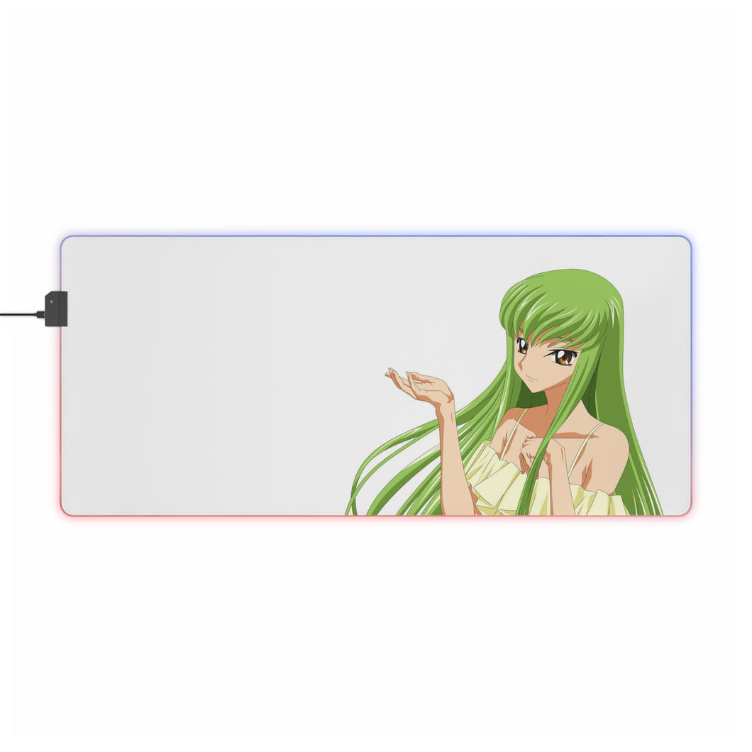 C.C. (Code Geass) RGB LED Mouse Pad (Desk Mat)