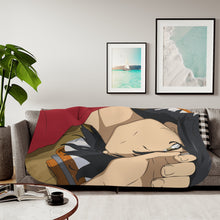 Load image into Gallery viewer, Anohana Jinta Yadomi Sherpa Blanket
