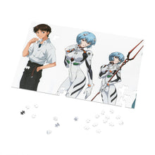 Load image into Gallery viewer, Neon Genesis Evangelion Shinji Ikari, Rei Ayanami Jigsaw Puzzle
