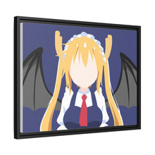 Load image into Gallery viewer, Kobayashi&#39;s Dragon Maid Minimalist Canvas Framed Art Print
